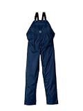 31k7NaOA8CL. SL160  Jeantex Olli Kids Waterproof Dungarees Dark Blue