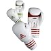 Adidas 'BOX FIT' Boxing Gloves 'ClimaCool' (Size: 10oz) (Colour: White / Orange )
