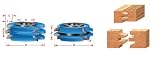 Amana SC564 Stile & Rail Cabinet Door Shaper Cutter Sets - 1" Material Thickness; Ogee Profile