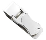 Office Products : Unique Hinged Modern Money Clip - Free Personalization