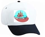 White Cap with Russia, Kremlin, "snow globe", "red square", Moscow