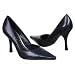 BCBGeneration cooks up yet another delicious style with these stunning Katchen pumps.Leather upper 
in a dress pump style with a pointed toeSculpted vamp with leather overlays on sidesSmooth lining 
with a cushioning insoleRubber traction outsole3 1/4 inch stiletto heel