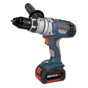 Factory-Reconditioned Bosch 17618-01-RT 18-Volt 12-Inch Brute Tough Litheon Hammer DrillDriver with 2 Fat Batteries