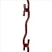 Kitchen & Housewares : Rainsford & Gale 6" Envy Red Steel Hanger Links (Set of 8) 125