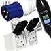 Ip44 To Ip54 Sockets With Inline Rcd Surge Power Trip - 5m C