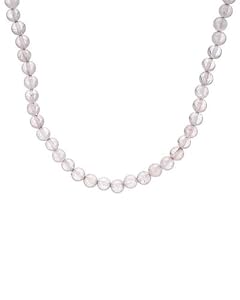 Sigal Sterling Silver 100 CTW Quartz Women Necklace. Length 18 in. Total Item weight 24.9 g.