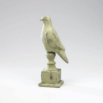 Cyan Lighting 02665 Large Bird on Pedestal, Rose