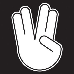  The Spocker Shocker bumper sticker decal Star Trek because 2 and 1 is illogical