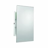 Zenith MM1027 Frameless Prism Beveled Swing Door Medicine Cabinet
