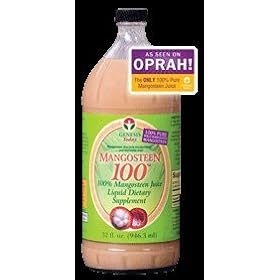Mangosteen 100 - 100% Pure Undiluted Juice ~ GENESIS TODAY ~ 30,000 mg Pure Fruit Pulp Per Serving!!!