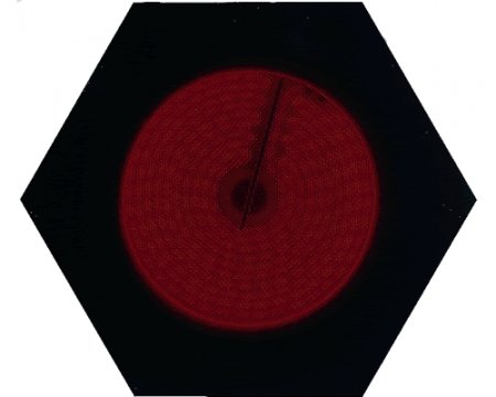 Kuppersbusch EKWH 320.18 Flushfitting Electric Cooktop with Pan Detection and 1 Cook Zone 7 in.