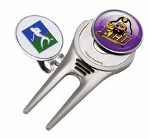 East Carolina Pirates Divot Tool Hat Clip With Golf Ball Marker Of 2)