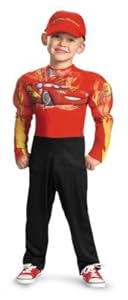 Cars Lightning McQueen Muscle Toddler Costume
