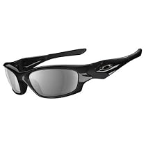 Oakley STRAIGHT JACKET Polished Black/Black Iridium Sunglasses (Polished Black,Black Iridium)