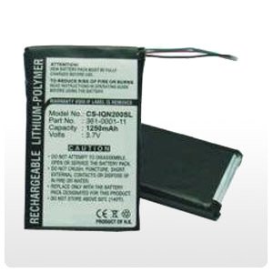 Quality and Power - Battery for Garmin Nüvi 255w - 1250mAh - 3,7V - Li-Polymer