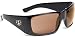 HOVEN RITZ 16-0104 BLACK GLOSS FRAME BRONZE POLARIZED LENS PLASTIC SUNGLASSES