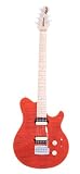 Ernie Ball Music Man Axis Super Sport Vintage Tremolo Electric Guitar, Trans Orange