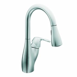 8 Moen 7599c Medora One Handle High Arc Pulldown Kitchen Faucet