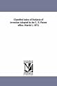 Classified index of subjects of invention adopted in the U. S. Patent office, March 1, 1872.
