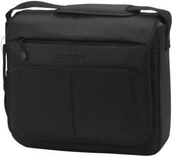 ESPRIT Messenger/Laptop Tasche SuperLight, black-black, 41x35x7, 11133 Preisvergleich