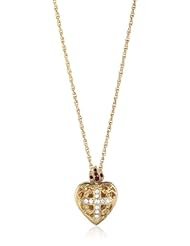 The Vatican Library Collection Sacred Heart Cross Locket