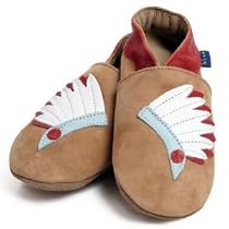 Indian Headress - Baby Shoes