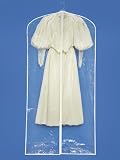 36 x 72 Zippered Garment Bags - Clear