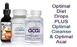 31k8L2q01BL. SL160  Dr. Pearsalls Optimal Weight Loss Diet Plan Drops, Optimal Acai and Optimal Cleanse for use with the HCG DIET + FREE ONLINE HEALTH PORTAL ACCESS
