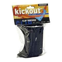20 Stk. INTENSO Kickout Clip Version, schwarz