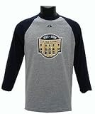 New York Yankees MLB Final Season Stadium Collection Youth Raglan Heather Navy T-shirt