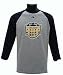 New York Yankees MLB Stadium Collection Adult Raglan Shirt Heather Navy