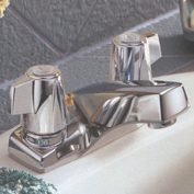 chrome bath faucet