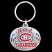 Pewter NHL Team Key Ring - Montreal Canadiens