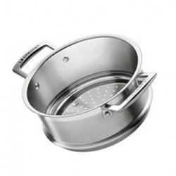 Le Creuset - 3 ply Stainless Steel - 20 cm Steamer Insert Steamer Insert. As shown