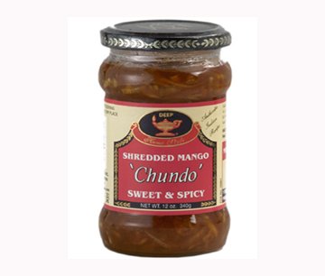 Chhundo - Shredded Mango Chutney -4 oz. - 6 Packages by Indianfoodsco.com