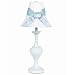 Curvature Base with Optional Shade and Sash Finish: Blue