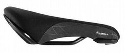 Fizik Flash 8mm MTB Bicycle Saddle (Steel Rails, Black)