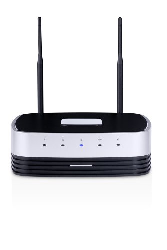 MEMUP Q-ONE 1.5TB Netzwerk Festplatte 3,5Zoll eSATAII USB2 Highspeed 7200U/min W-LAN Server und Router fuer Drucker Mail FTP Internt
