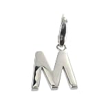 Giorgio Martello Silver Letter M Charm