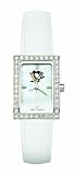 Pittsburgh Penguins Ladies Allure Watch White Leather Strap