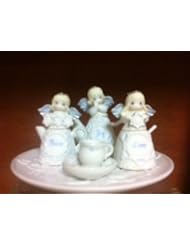 Home: Precious Moments Mini Snow Angel Tea Set - Enesco