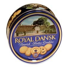 Danish Butter Cookies, Reusable Tin, 12 Oz (AVT40635)