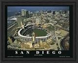 Petco Park San Diego Padres Aerial Framed Print