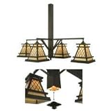 104054 65W X 42.5D Wilson Four Light Chandelier by Meyda Tiffany