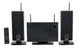 iSymphony W2 120-Watt Wireless Micro Speaker System with Built-in Universal Dock for iPod (Black)