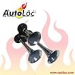 Chrome Tri-tone Train Air Horn