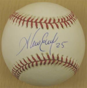 Alex Escobar Signed Washington Nationals Baseball