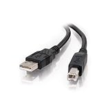 C2G / Cables To Go 28101 USB 2.0 A/B Cable, Black (3.2 Feet/1 Meter)