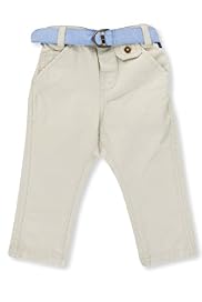Autograph Pure Cotton Straight Leg Chinos with Belt