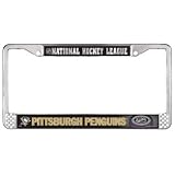 Pittsburgh Penguins Metal License Plate Frame